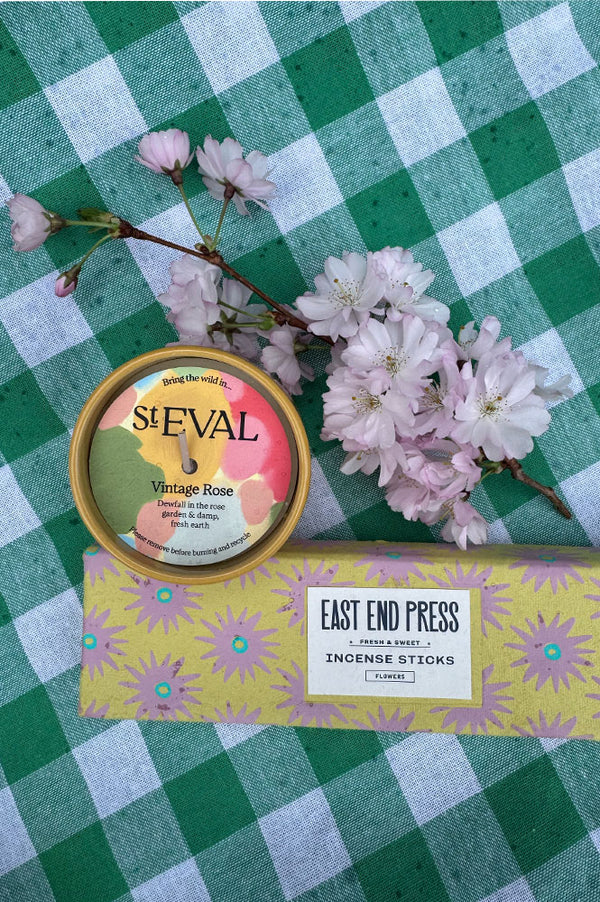 St Eval Artist Pot Vintage Rose - The Mercantile London