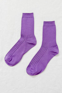 Le Bon Shoppe Her Violet Socks - The Mercantile London