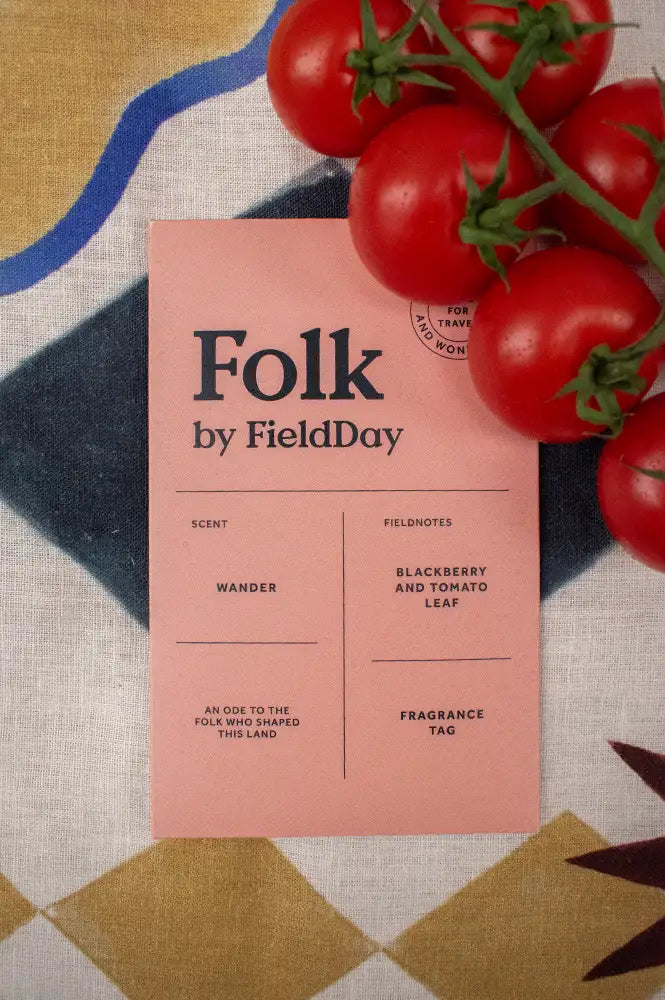 FieldDay Wander Folk Fragrance Tag - The Mercantile London