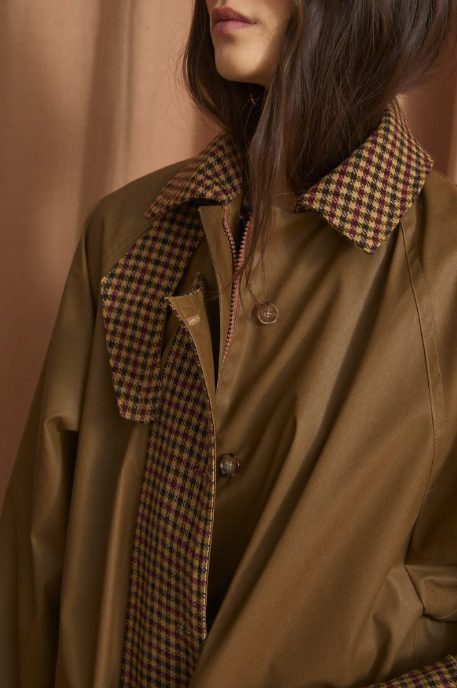 Sophie + Lucie Washington Harris Camel Coat