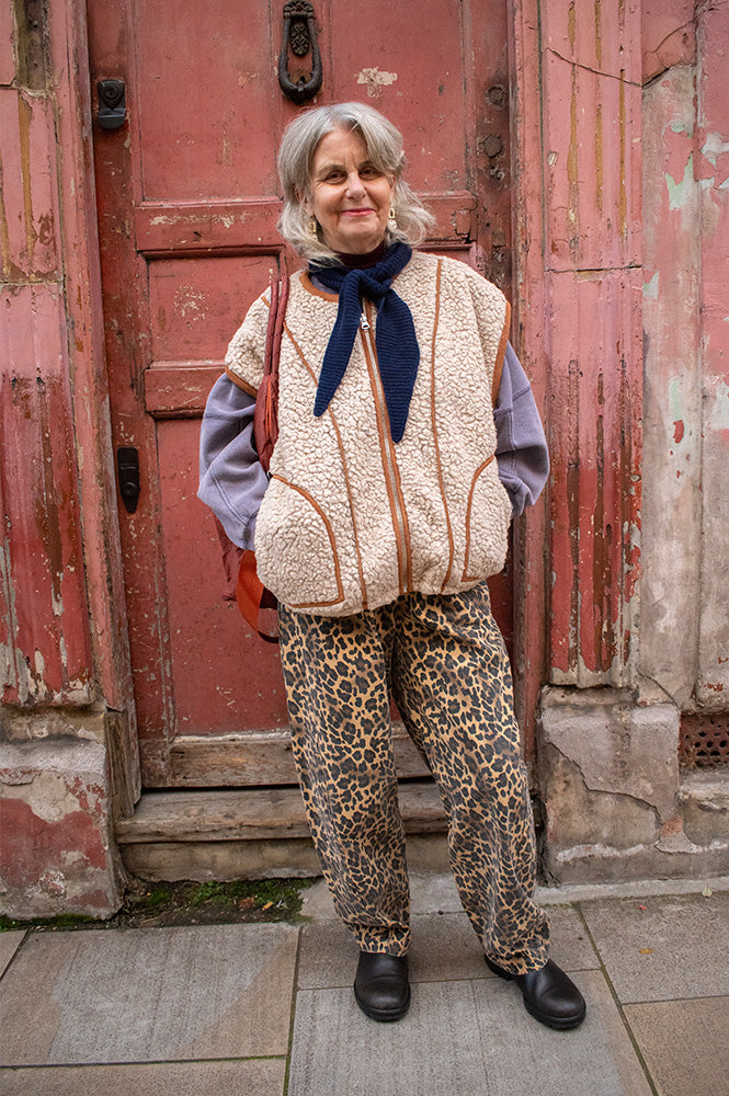 Bellerose Jandi Combo A Reversible Sleeveless Jacket