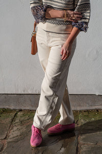 Vanessa Bruno Caleb Greige Jeans - The Mercantile London