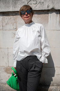 Suncoo Lola White Embroidered Blouse - The Mercantile London