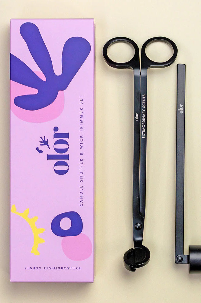 Olor Candle Snuffer & Wick Trimmer Set - The Mercantile London