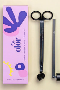 Olor Candle Snuffer & Wick Trimmer Set - The Mercantile London