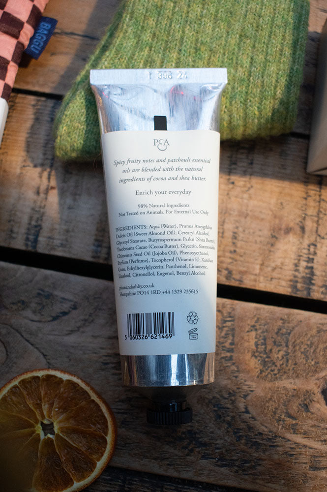 Plum & Ashby Wild Fig & Saffron Hand Cream Tube - The Mercantile London