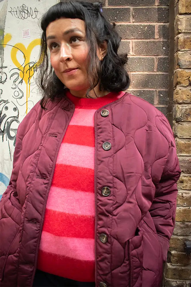 Object Jallie Windsor Wine Jacket