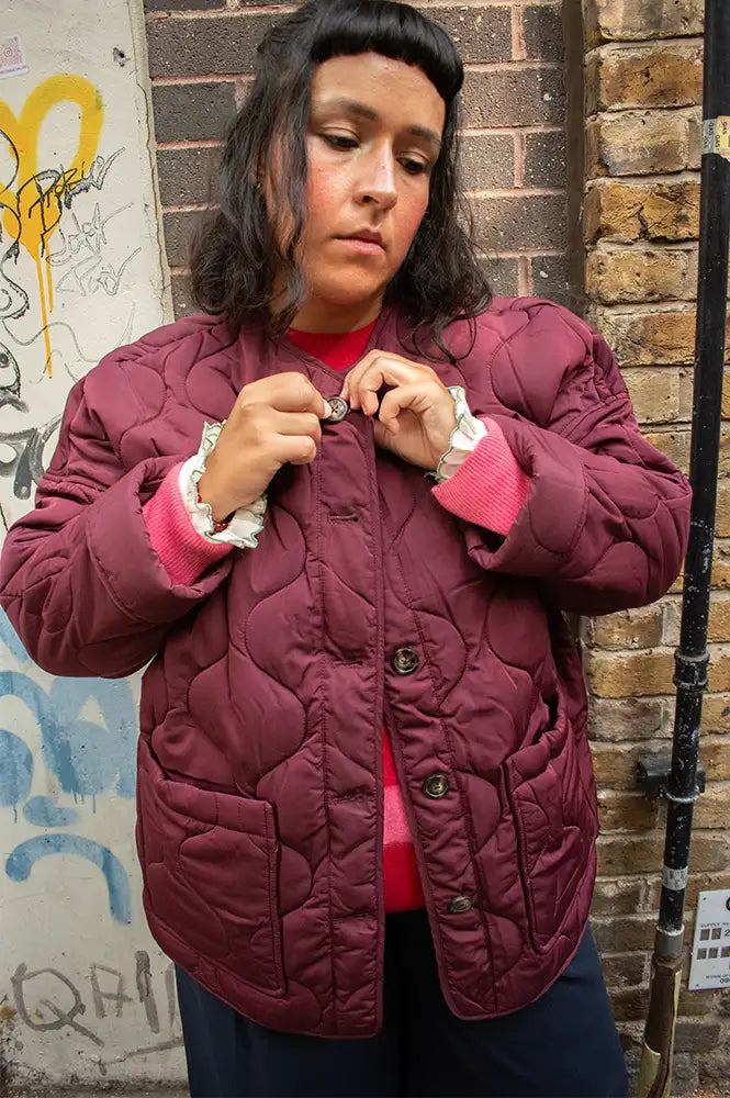 Object Jallie Windsor Wine Jacket