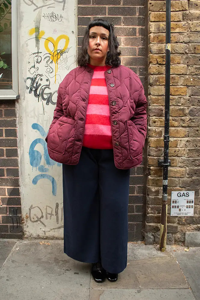 Object Jallie Windsor Wine Jacket