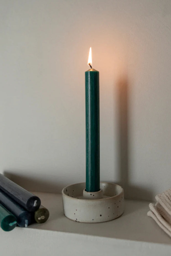 St. Eval Woodland Green Dinner Candles - The Mercantile London