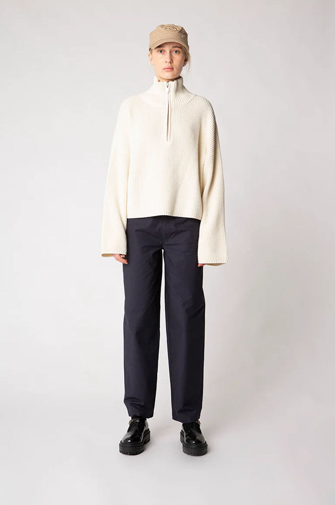 Resume Tiana Broken White Knit Pullover - The Mercantile London