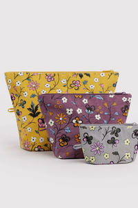 Baggu Wildwood Mix Go Pouch Set