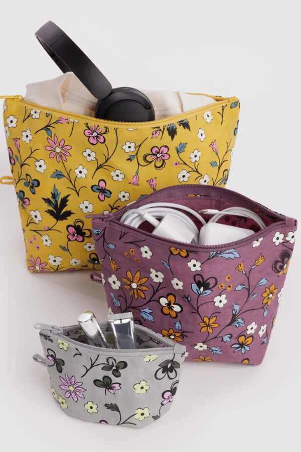 Baggu Wildwood Mix Go Pouch Set