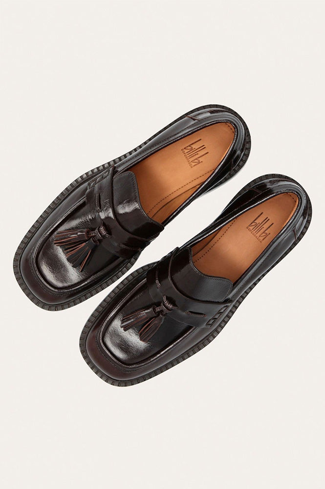 Billi Bi Mogano Naplack Loafer