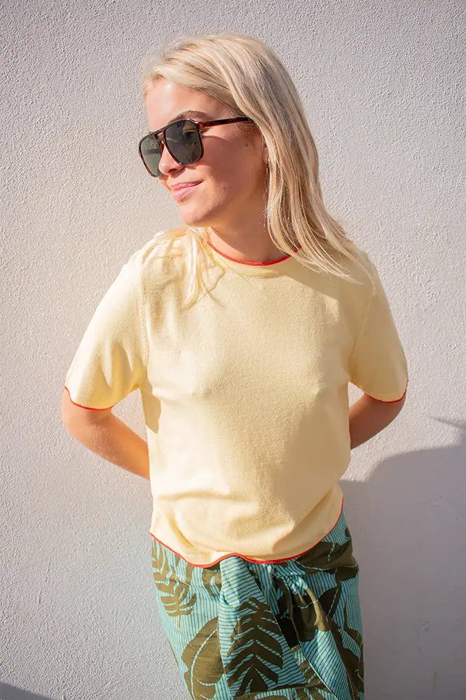 SibinLinnebjerg Jules Butter Top - The Mercantile London