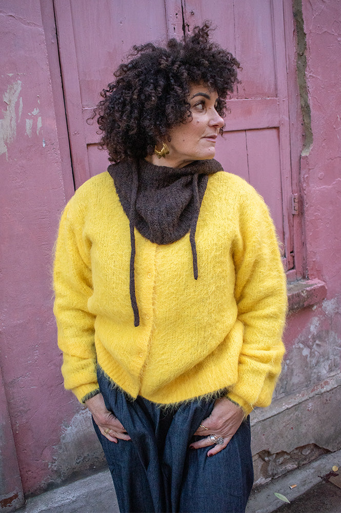 American Vintage Niby Dandelion Cardigan