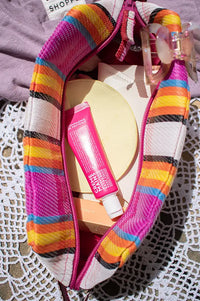 British Colour Standard Indian Yellow & Magenta Recycled Wash Bag