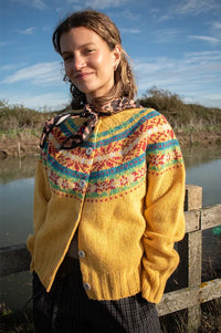 Howlin' Magic Waves Blondie Fair Isle Cardigan - The Mercantile London
