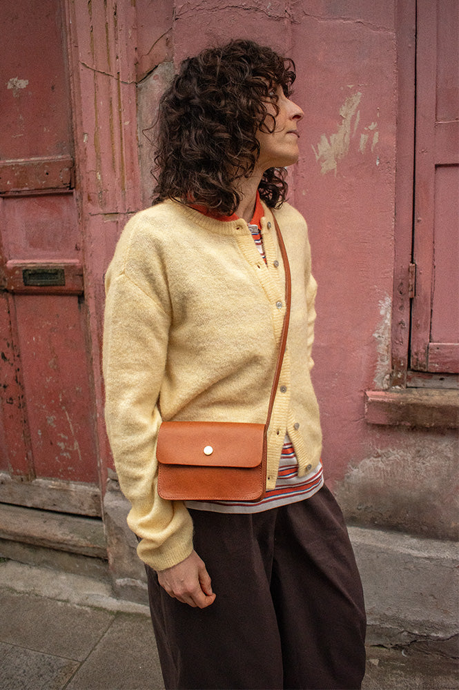 Object Agate Butter Knitted Cardigan