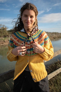 Howlin' Magic Waves Blondie Fair Isle Cardigan - The Mercantile London