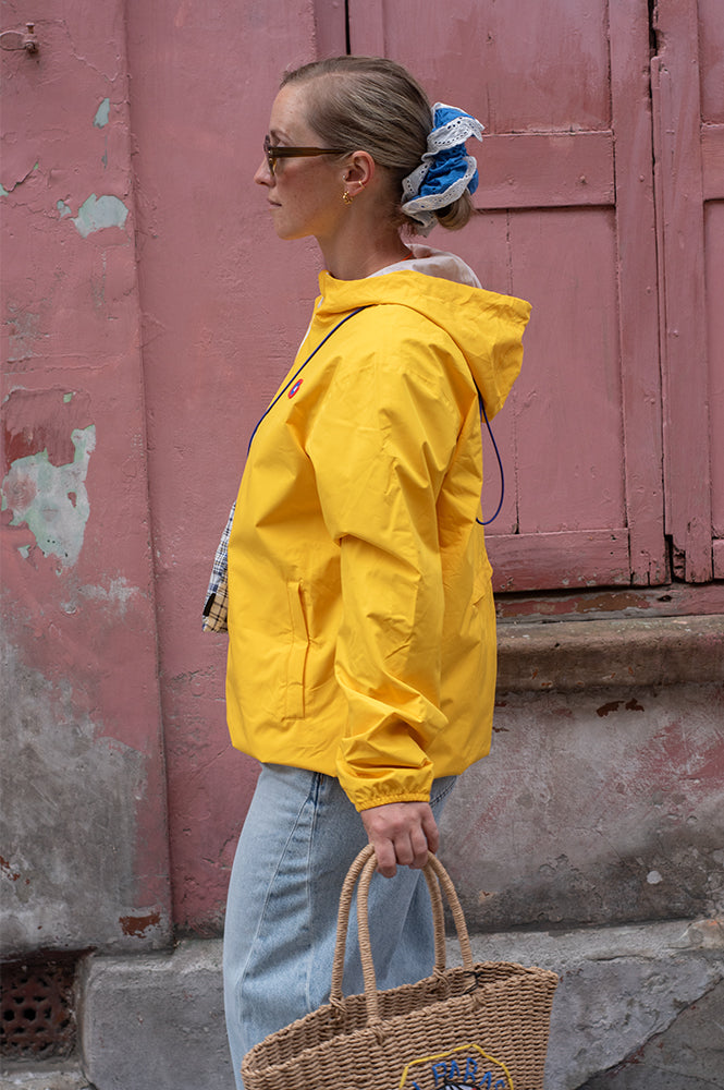 Flotte Passy Citron Short Raincoat - The Mercantile London