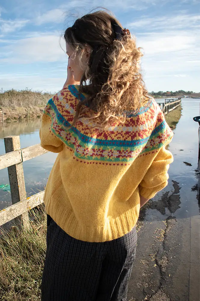 Howlin' Magic Waves Blondie Fair Isle Cardigan - The Mercantile London