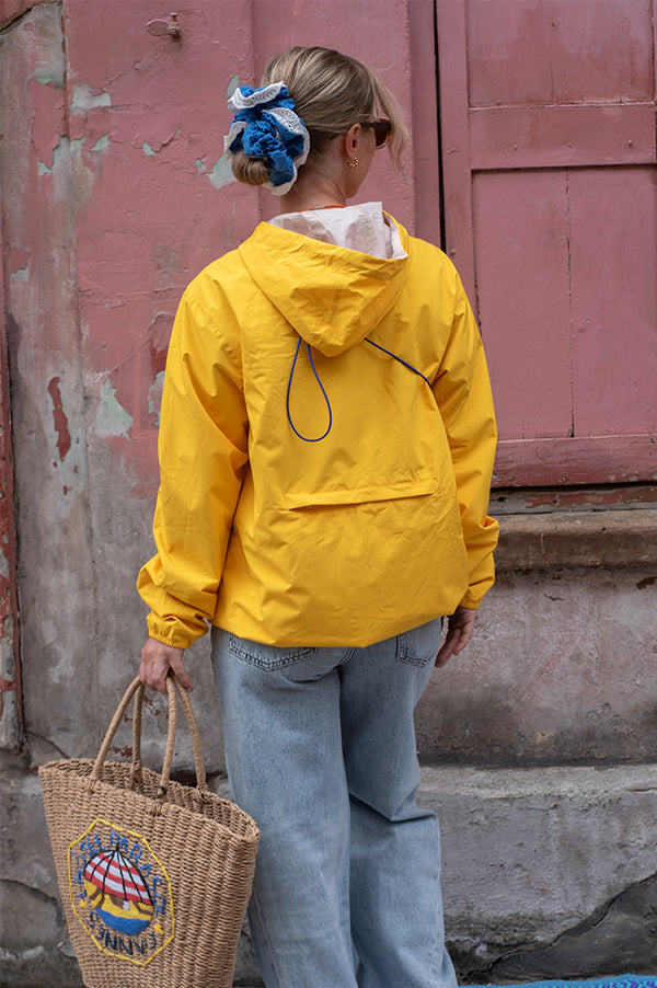 Flotte Passy Citron Short Raincoat - The Mercantile London