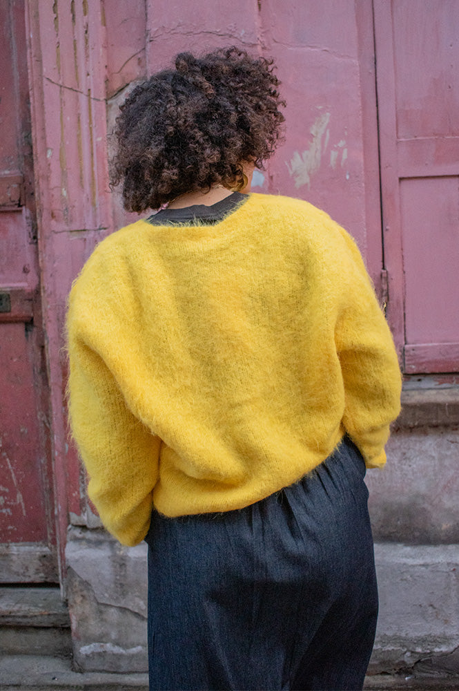American Vintage Niby Dandelion Cardigan