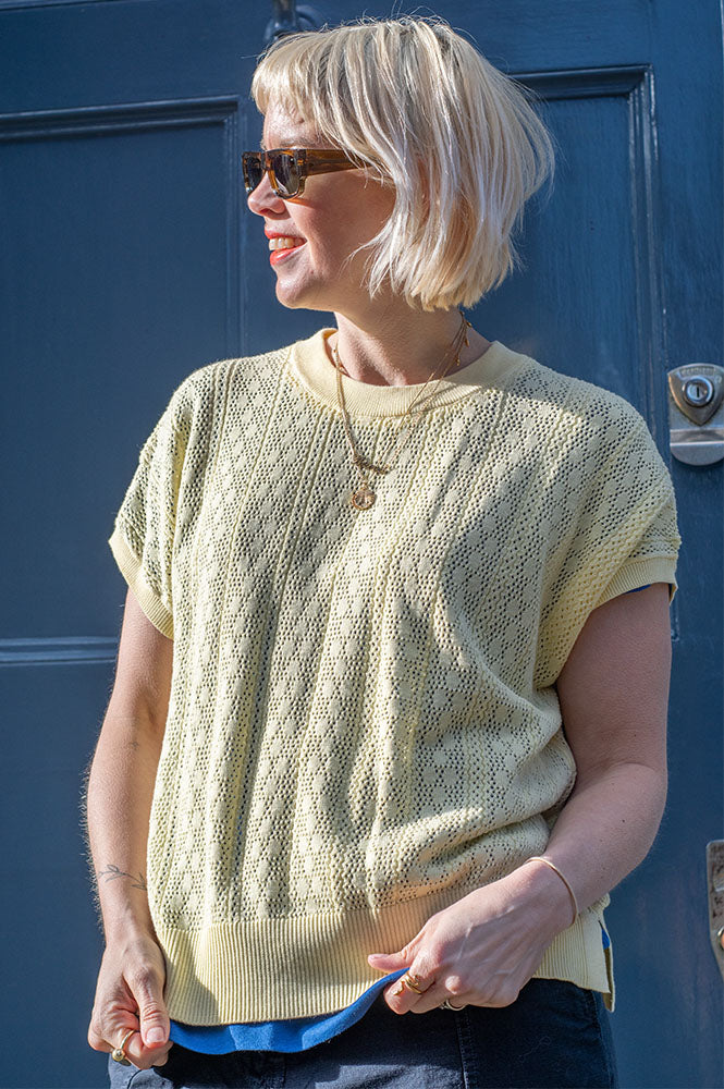 Numph Livas Golden Haze Pullover - The Mercantile London