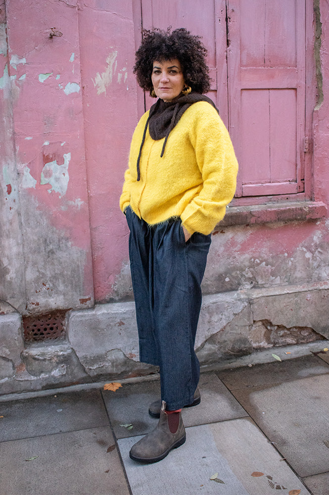 American Vintage Niby Dandelion Cardigan