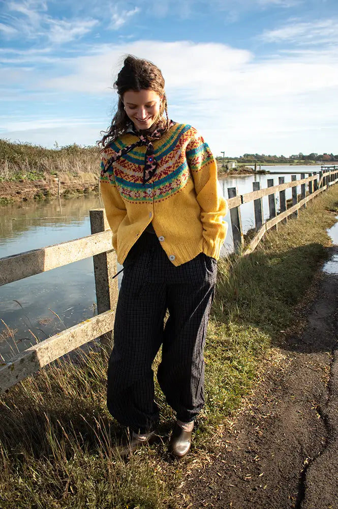 Howlin' Magic Waves Blondie Fair Isle Cardigan - The Mercantile London