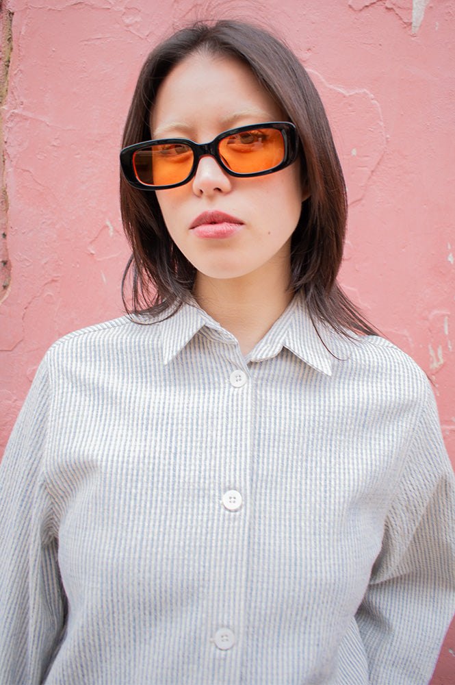 Eco Shades Zani Orange Sunglasses - The Mercantile London