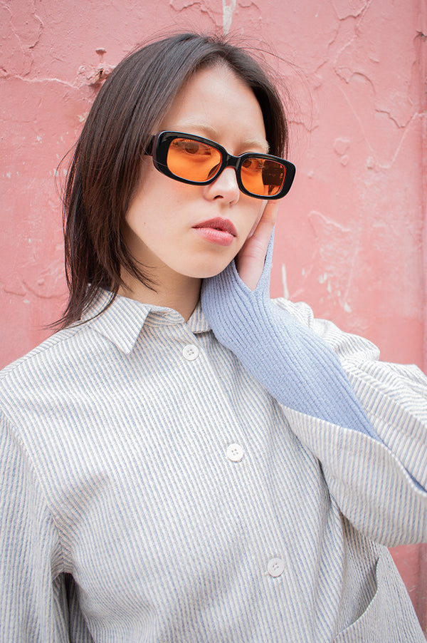Eco Shades Zani Orange Sunglasses - The Mercantile London