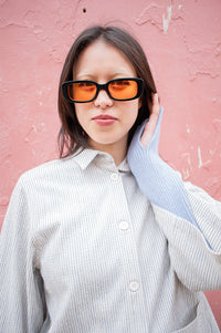 Eco Shades Zani Orange Sunglasses - The Mercantile London