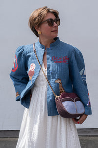 Stella Nova Out of Office Summer Blue Jacket - The Mercantile London