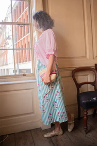 Zen Ethic Sandra Beaulieu Printed Skirt - The Mercantile London