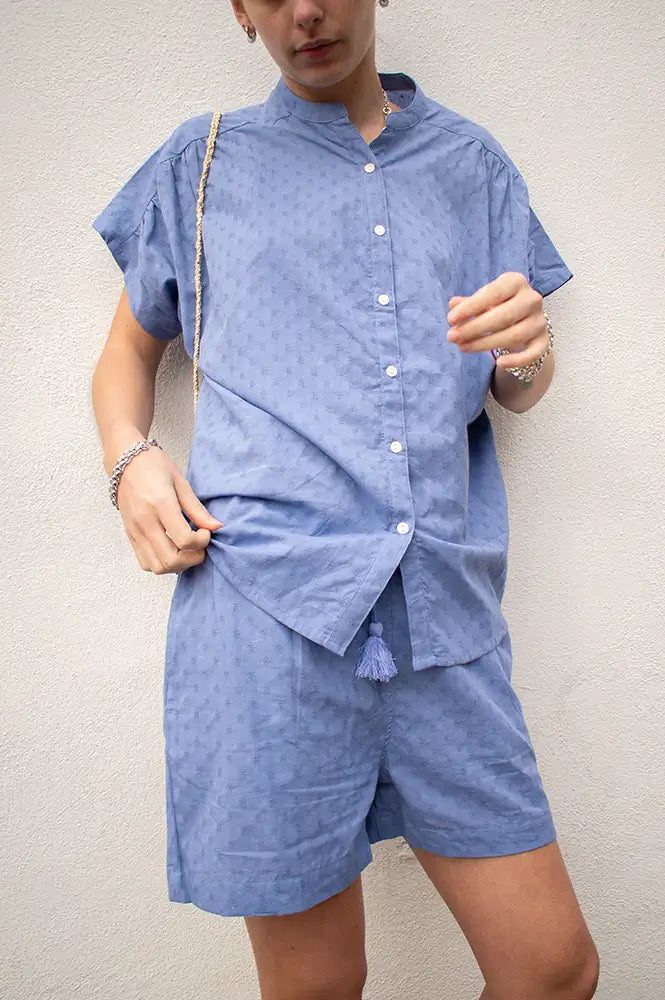 Zen Ethic Azale Lilac Shirt - The Mercantile London