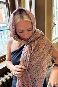 Zen Ethic Opio Green Sarong Scarf