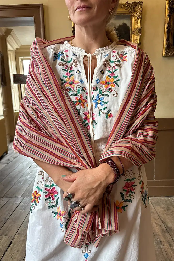 Zen Ethic Miramar Pink Sarong Scarf