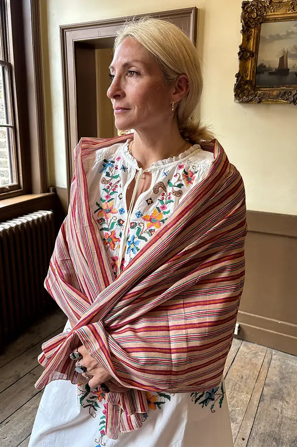Zen Ethic Miramar Pink Sarong Scarf