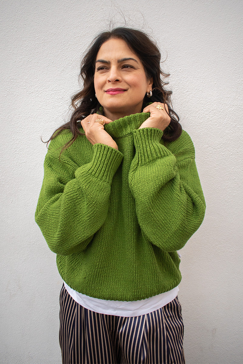 Le Bon Shoppe Zoe Avocado Jumper - The Mercantile London