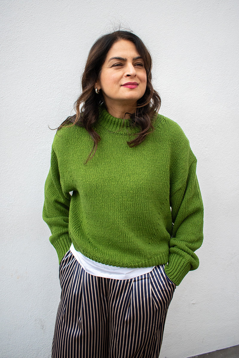 Le Bon Shoppe Zoe Avocado Jumper - The Mercantile London