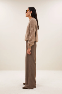 By-Bar Zoe Biscuit Melange Pullover