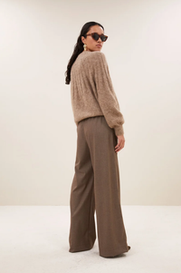 By-Bar Zoe Biscuit Melange Pullover