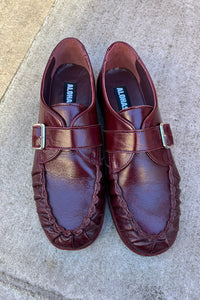 Alohas Brandy Burgundy Leather Loafers - The Mercantile London