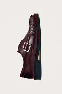 Alohas Brandy Burgundy Leather Loafers - The Mercantile London