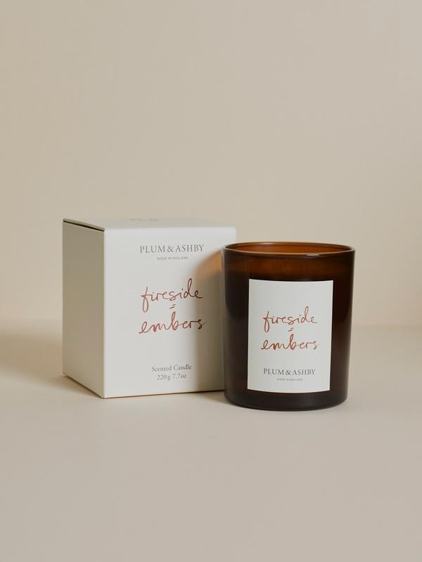 Plum & Ashby Fireside Embers Candle - The Mercantile London