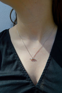 Ania Haie Silver Rope T-Bar Necklace - The Mercantile London