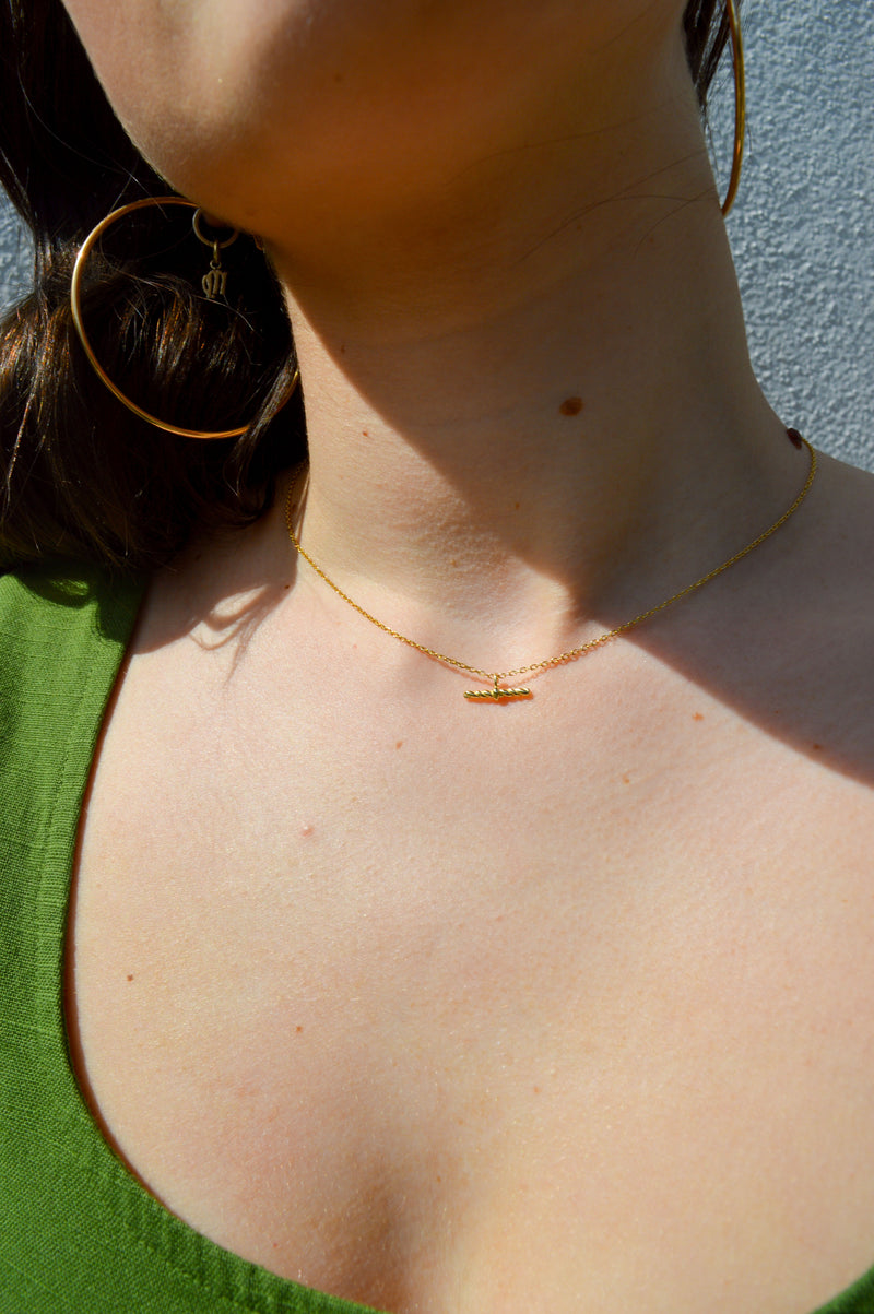 Ania Haie Gold Rope T-Bar Necklace - The Mercantile London