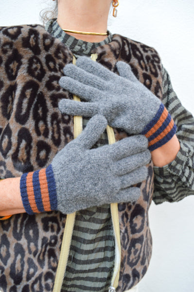 Howlin Love Grey-Ish Gloves - The Mercantile London
